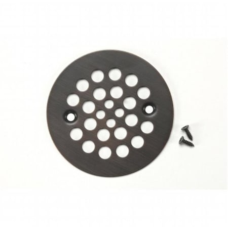 Premier Copper Products Premier Copper Products D-415ORB 4.25 in. Round Shower Drain Cover - Oil Rubbed Bronze D-415ORB